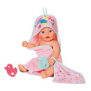 Baby Born Bath Hooded Towel Set.