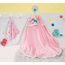 Baby Born Bath Hooded Towel Set.