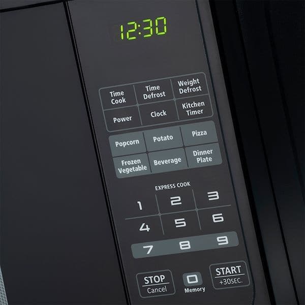 28L Electric Black Microwave.