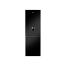 Defy 348L Eco Bottom Freezer Fridge - Black Glass.