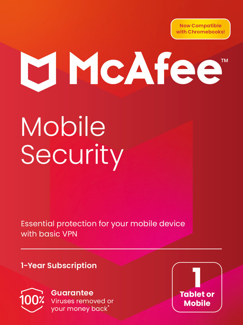 McAfee Mobile Security 1 Tablet or Mobile