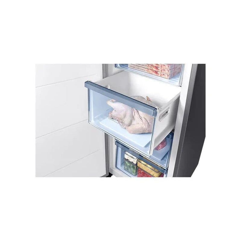 Samsung 315L Single Door Freezer With Power Freeze - Silver.