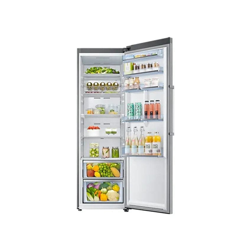 Samsung 385L Single Door Fridge Stainless Steel.