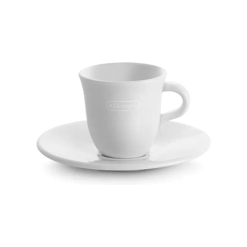 De'longhi Porcelain Espresso Cups And Saucers.