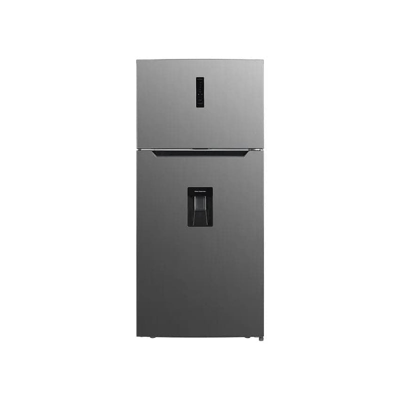 Defy 490L Top Mounted Freezer Fridge - Stainless Steel.