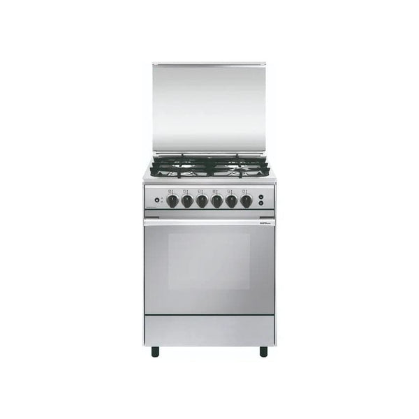 EUROgas 60cm Freestanding Gas Stove - Stainless Steel.