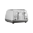 De'longhi Icona Capitals 4 Slice Toaster - Sydney White.