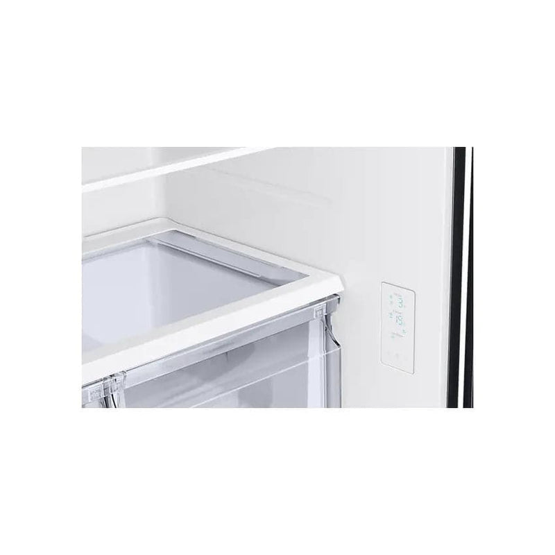 Samsung 470L Net Frost Free French Door Fridge - Gentle Black.