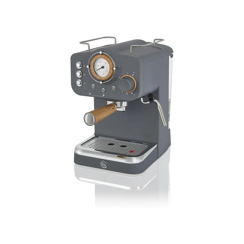 Swan Nordic Espresso Maker - Slate Grey.