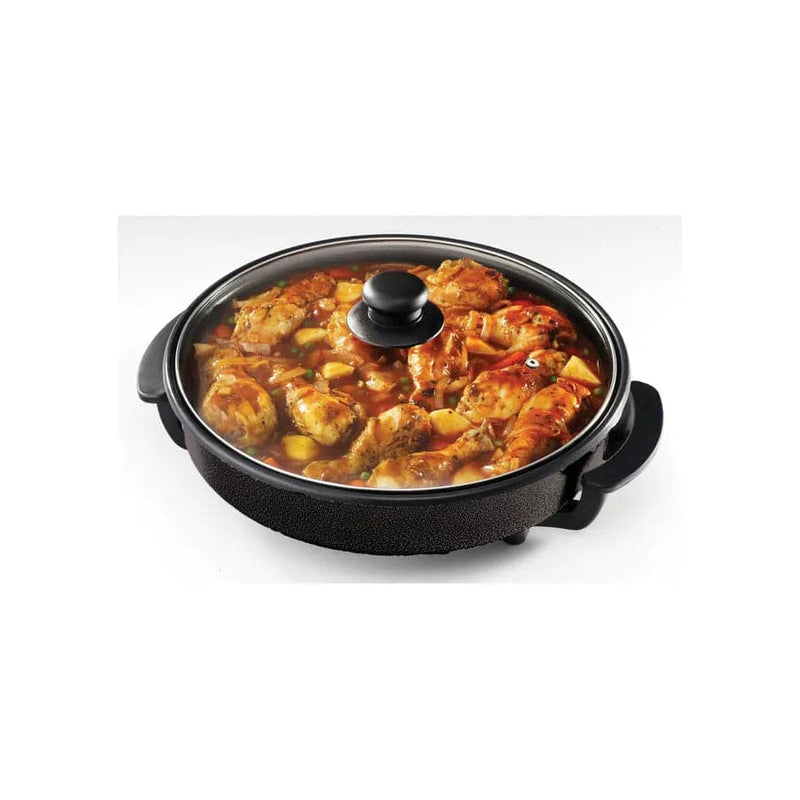 Pineware 40cm 4.5L Round Electric Frying Pan.