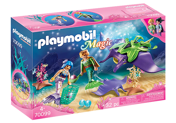 Playmobil Magic Pearl Collectors with Manta Ray 70099.