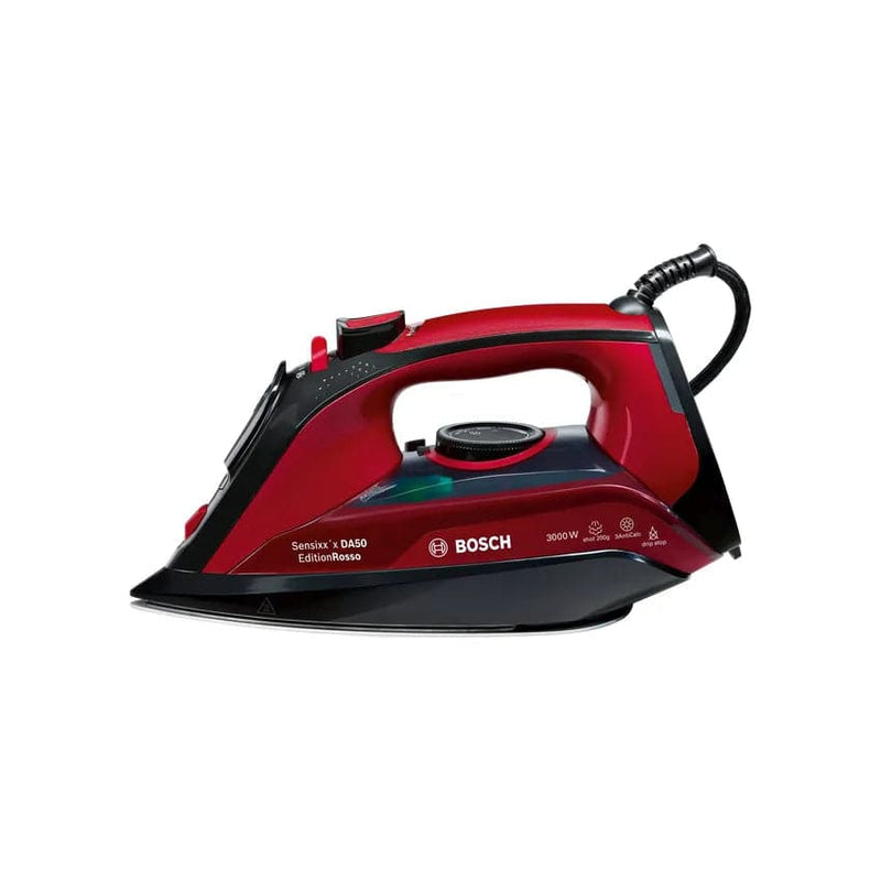 Bosch Steam Iron 3000w - Red Black.