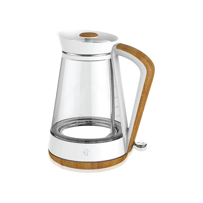 Swan 1.7L Glass Cordless Kettle.