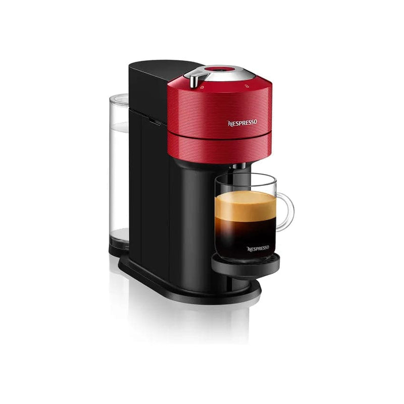 Nespresso Vertuo Coffee Machine - Cherry Red + Free Coffee Voucher.