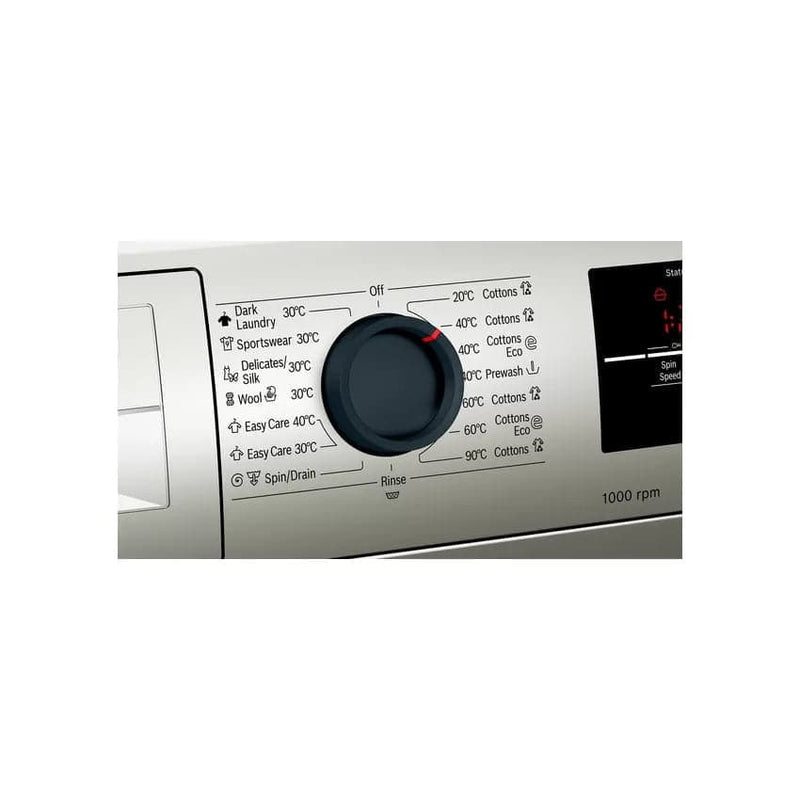 Bosch Serie | 2 8kg Front Loader Washing Machine - Silver Inox.