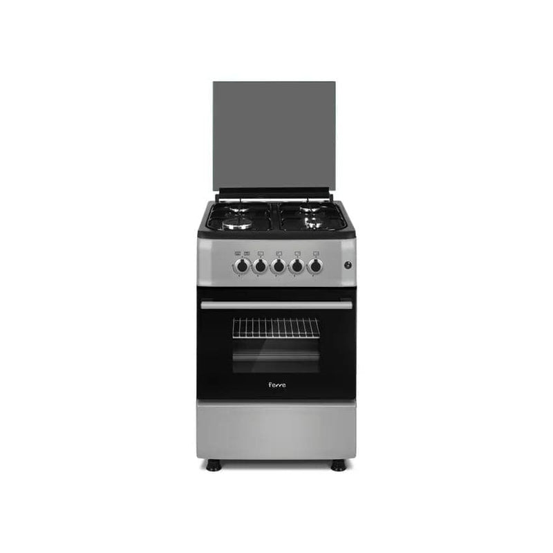 Ferre 4 Gas Burner Gas Oven - Silver.