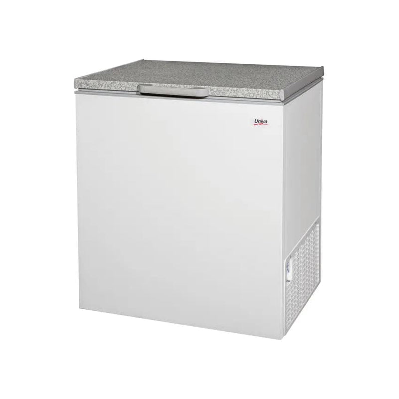 Univa 210L Chest Freezer - White.