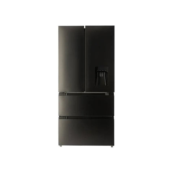 Defy 492L Boutique Noire French Door Fridge Freezer - Onyx.