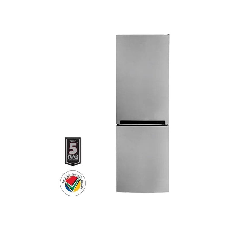 Defy 250L Eco Bottom Freezer Fridge - Metallic.