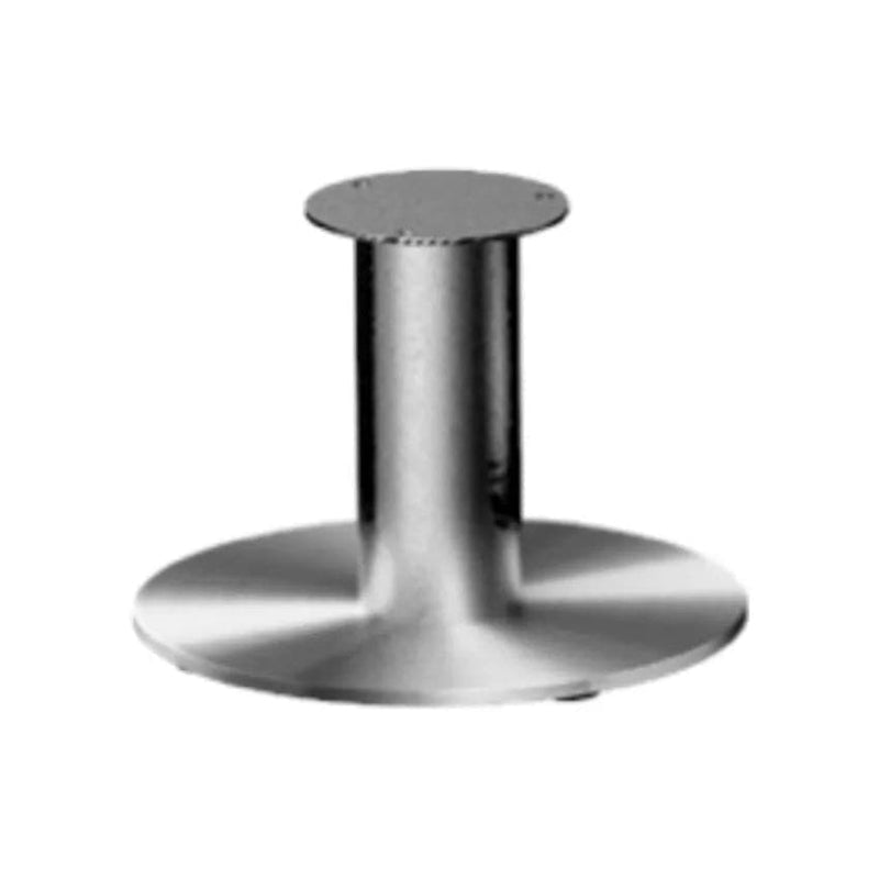 AV Love Metal Table Speaker Stand - Brushed Silver.
