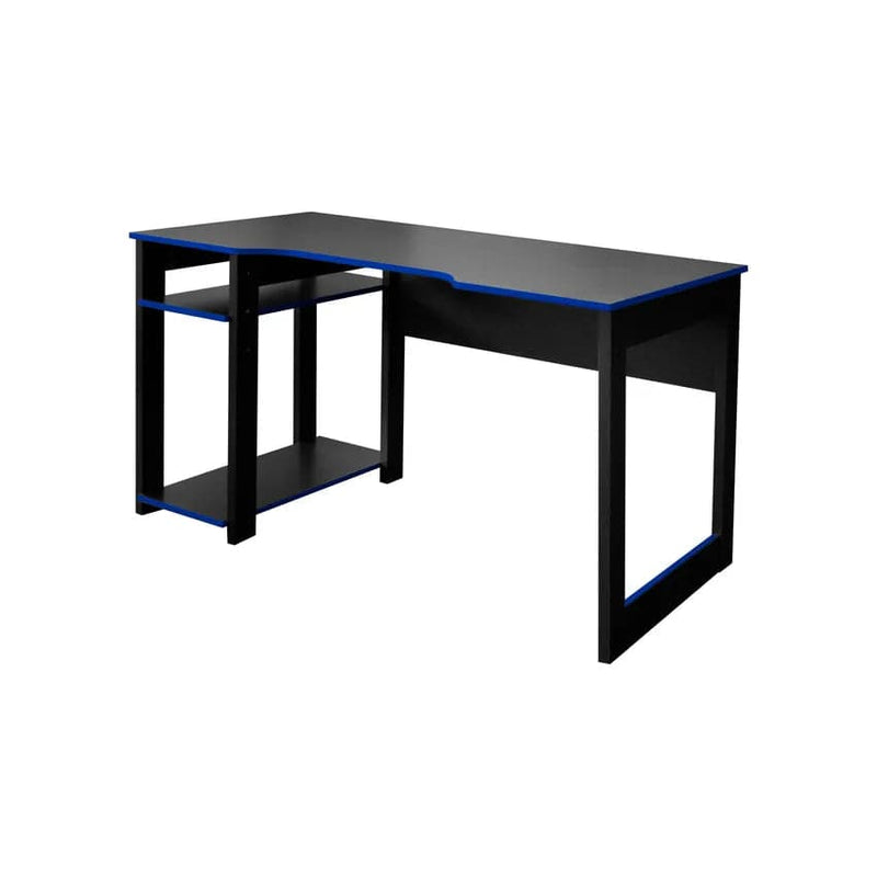 Linx Gaming Desk - Black / Blue.