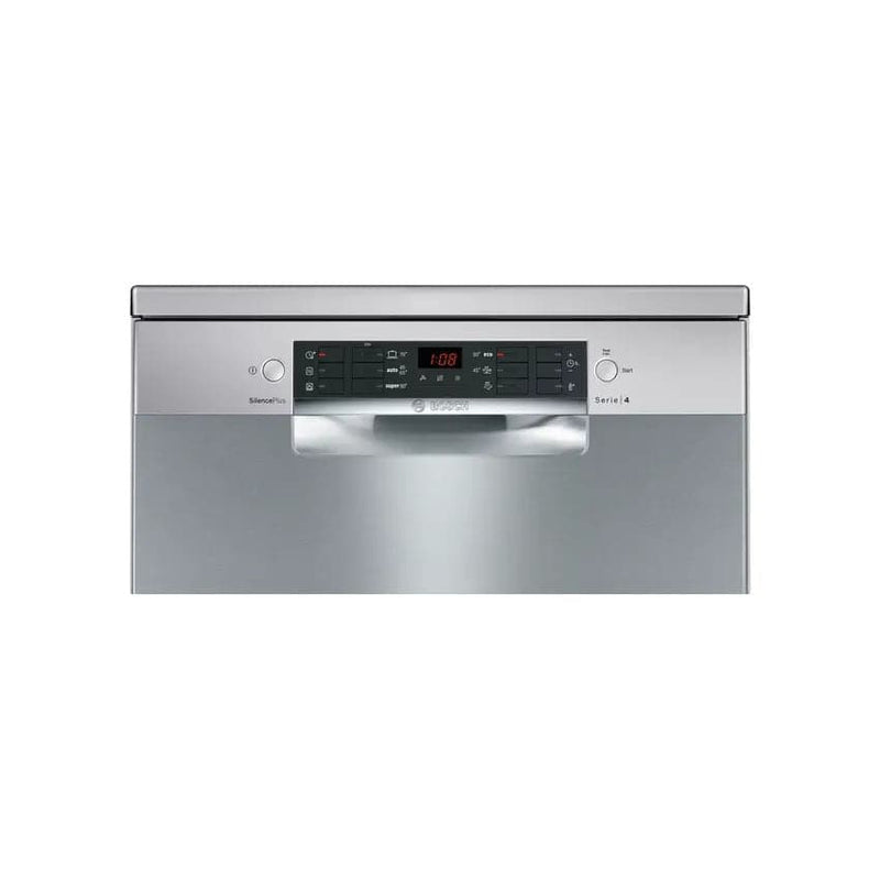 Bosch Serie | 4 Freestanding 60cm 14 Place Dishwasher - Silver/inox.