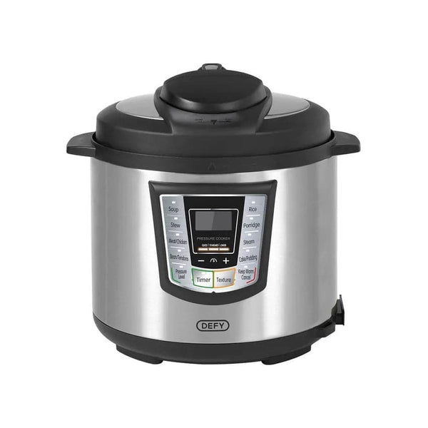 Defy 6L Pressure Cooker - Silver.