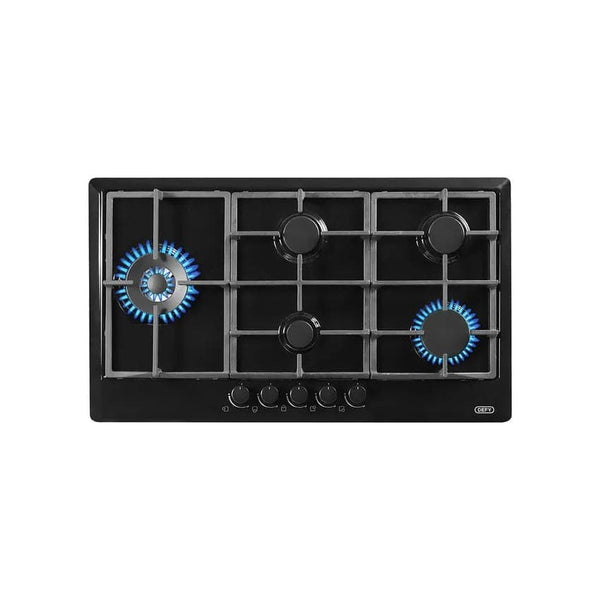 Defy 5 Gemini Gas Hob - Black.