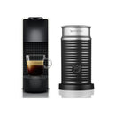 Nespresso Essenza Bundle 1450w Mini Automatic Espresso Machine With Aeroccino Milk Frother - Pure White + Free Coffee Voucher.