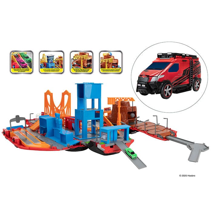 Micromachines Large Super Van City Playset