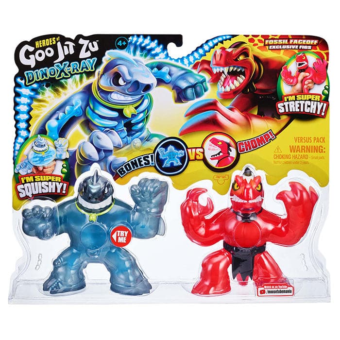 Goo Jit Zu Double Pack Dino X-Ray