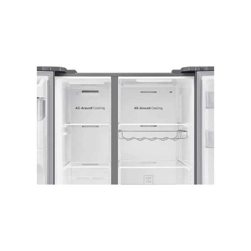 Samsung 617L 2 Door Side By Side Fridge.