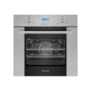 Ferre 60cm 6 Function Electric Under Counter Or Eye Level Oven - Stainless Steel.