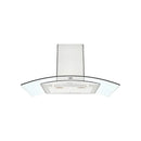 Defy 90cm Curved Glass Cooker Hood.