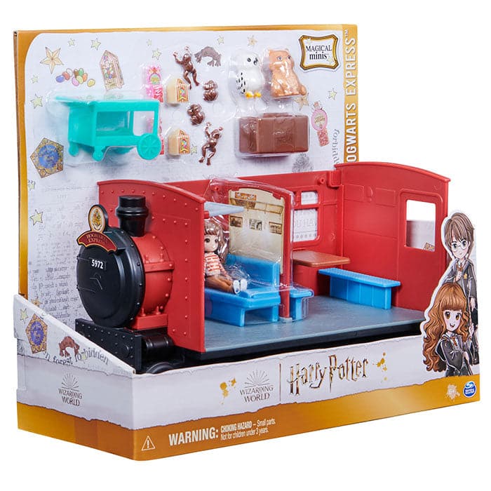 Harry Potter Hogwarts Express Train Playset- (Hermione And Harry).