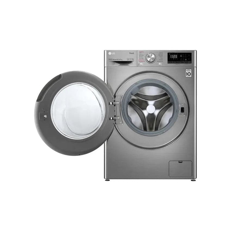 LG 10.5kg Wash / 7kg Dry Ai Dd Washer Dryer Combo - Silver Vivace.