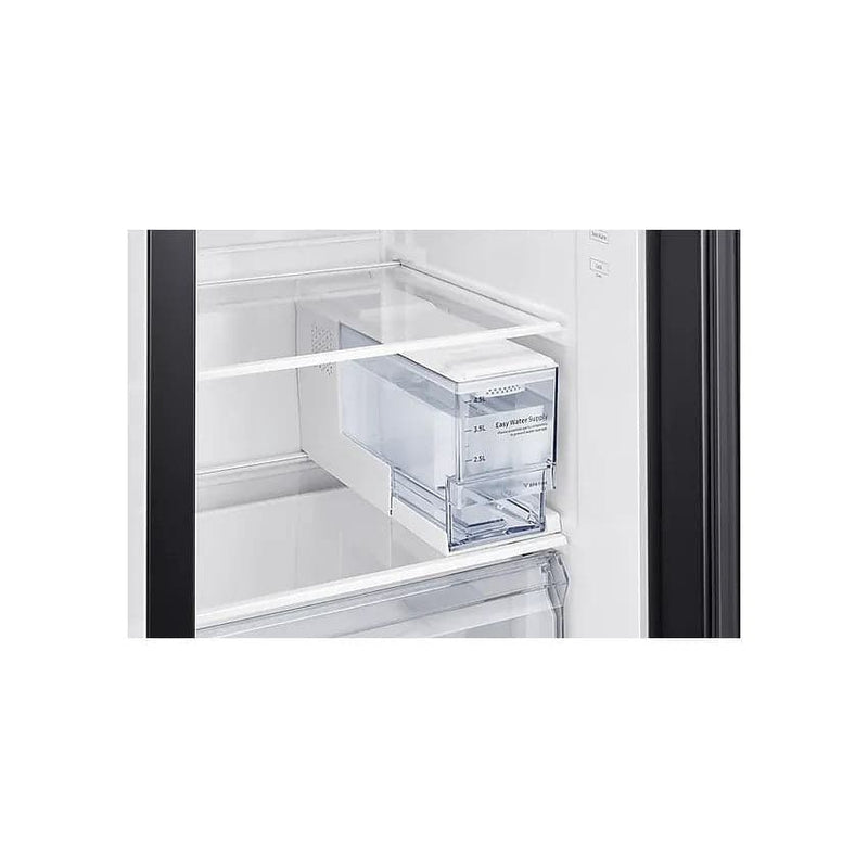 Samsung 617L Side By Side Fridge With Ice Dispenser - Gentle Black.