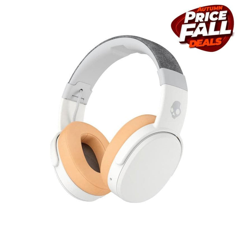 Skullcandy Crusher Wireless Immersive Bass Headphones - Grey/tan.