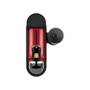 Nespresso Citiz Automatic Espresso Machine With Aeroccino Milk Frother - Cherry Red + Free Coffee Voucher.