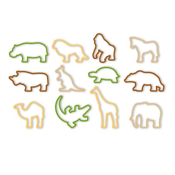 Tescoma Cookie Cutters Zoo Delicia Kids.