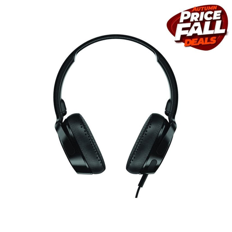 Skullcandy Riff Wired Headphones - Black.