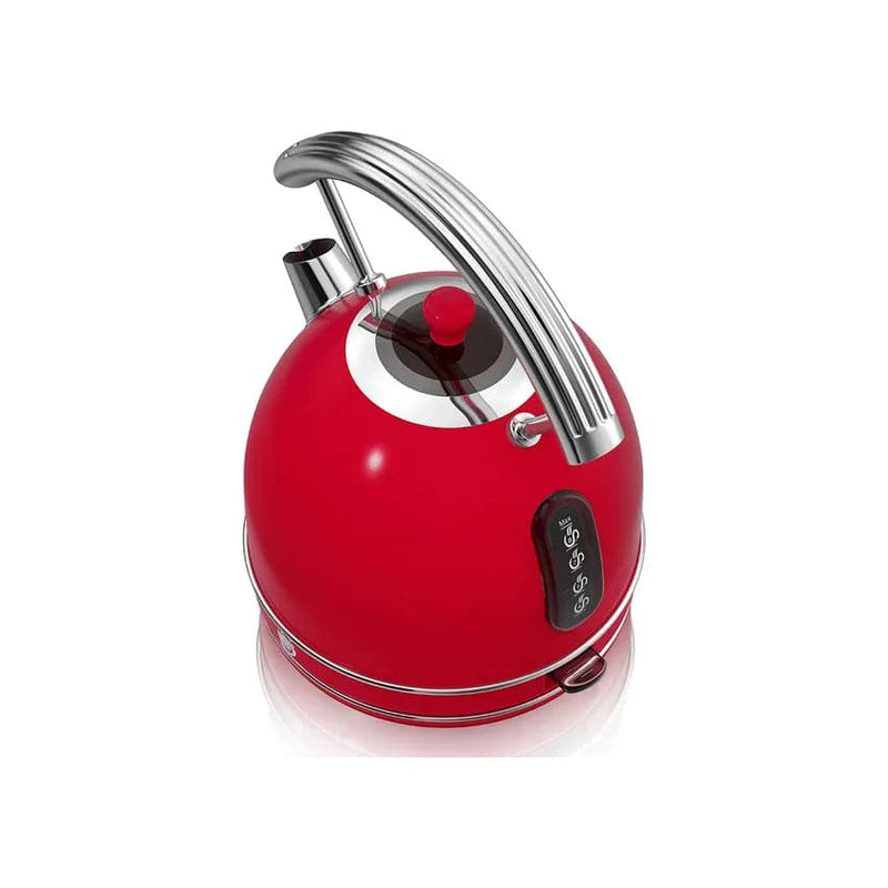 Swan Retro Dome Cordless Kettle & 2 Slice Toaster - Red.