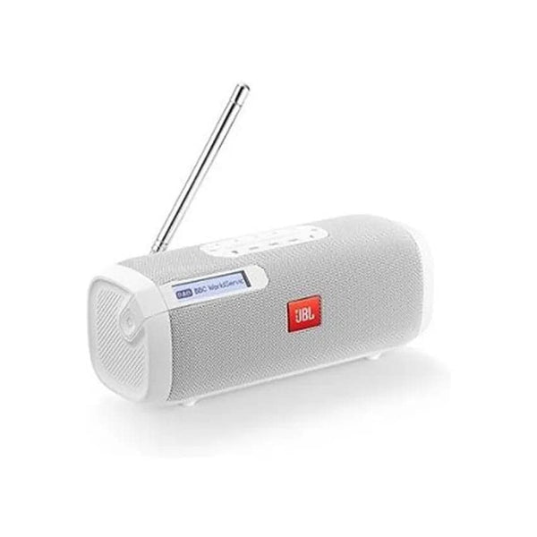 JBL Tuner Portable Bluetooth Fm Radio Speaker - White.