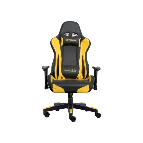 Linx Cyber Gaming Chair - Black / Yellow.