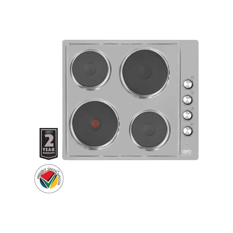 Defy 60cm Solid Hob - Stainless Steel.