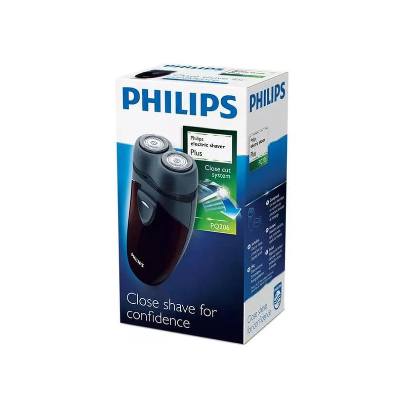 Philips Electric Shaver - Black/maroon.