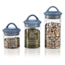 Storage Jar 1300ml CL Blue.