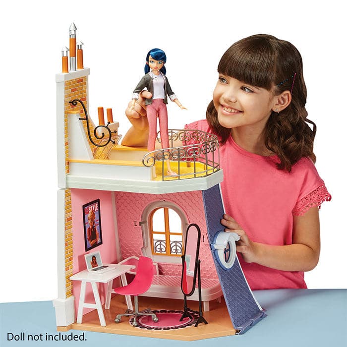 Miraculous 2 in 1 Balcony & Bedroom Playset