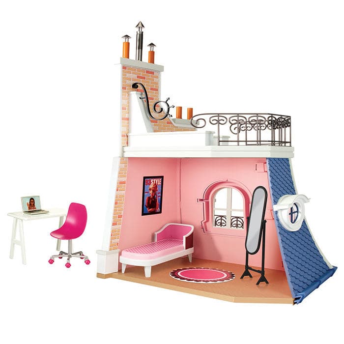 Miraculous 2 in 1 Balcony & Bedroom Playset