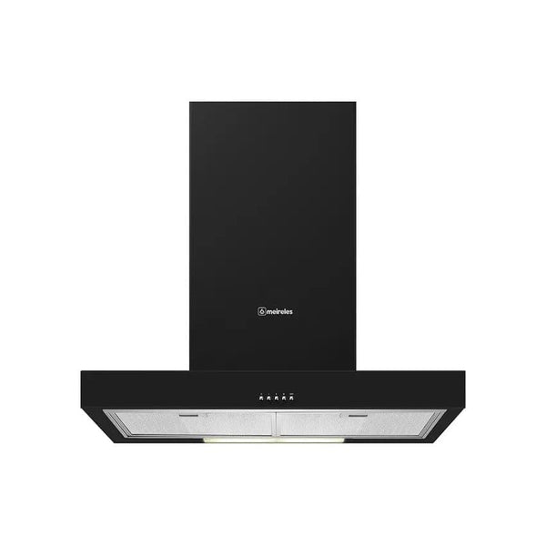 Meireles 90cm Wall Mount Cooker Hood - Black.